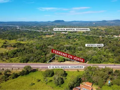 Terreno à venda na Ruta PY02, Caacupé