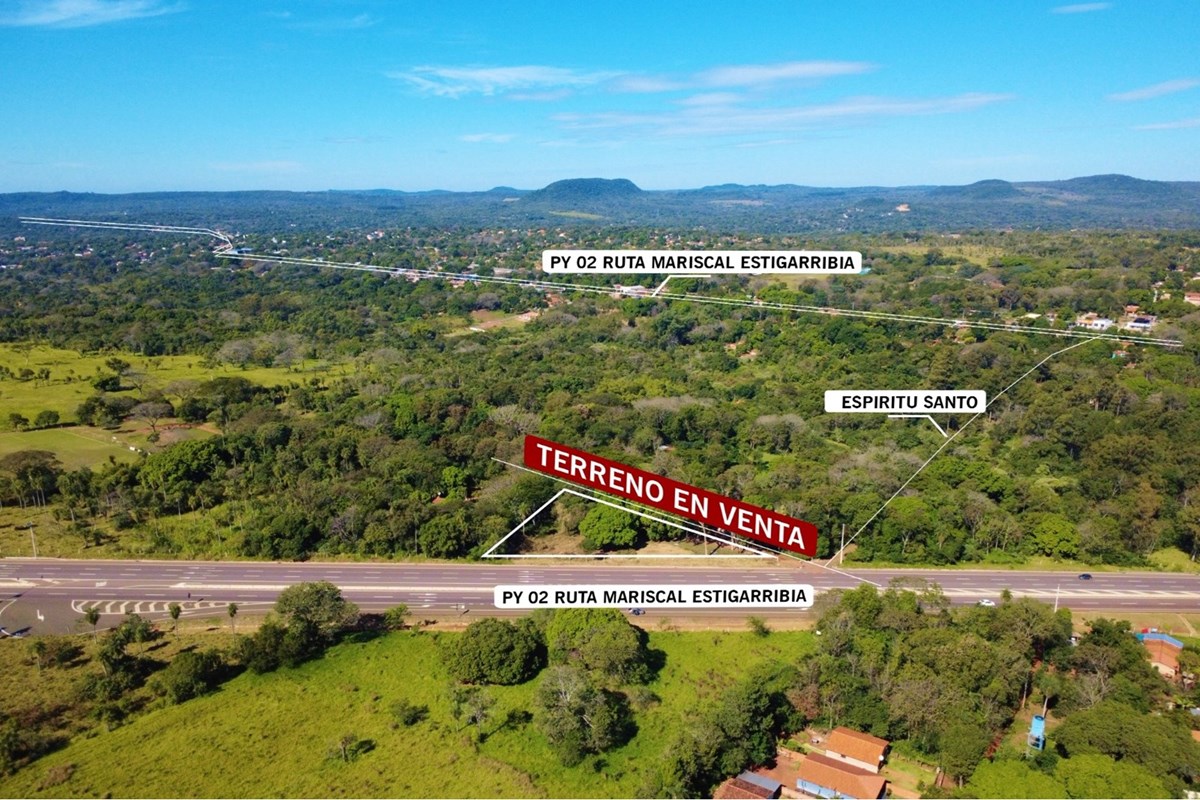 Land for sale on Ruta PY02, Caacupé