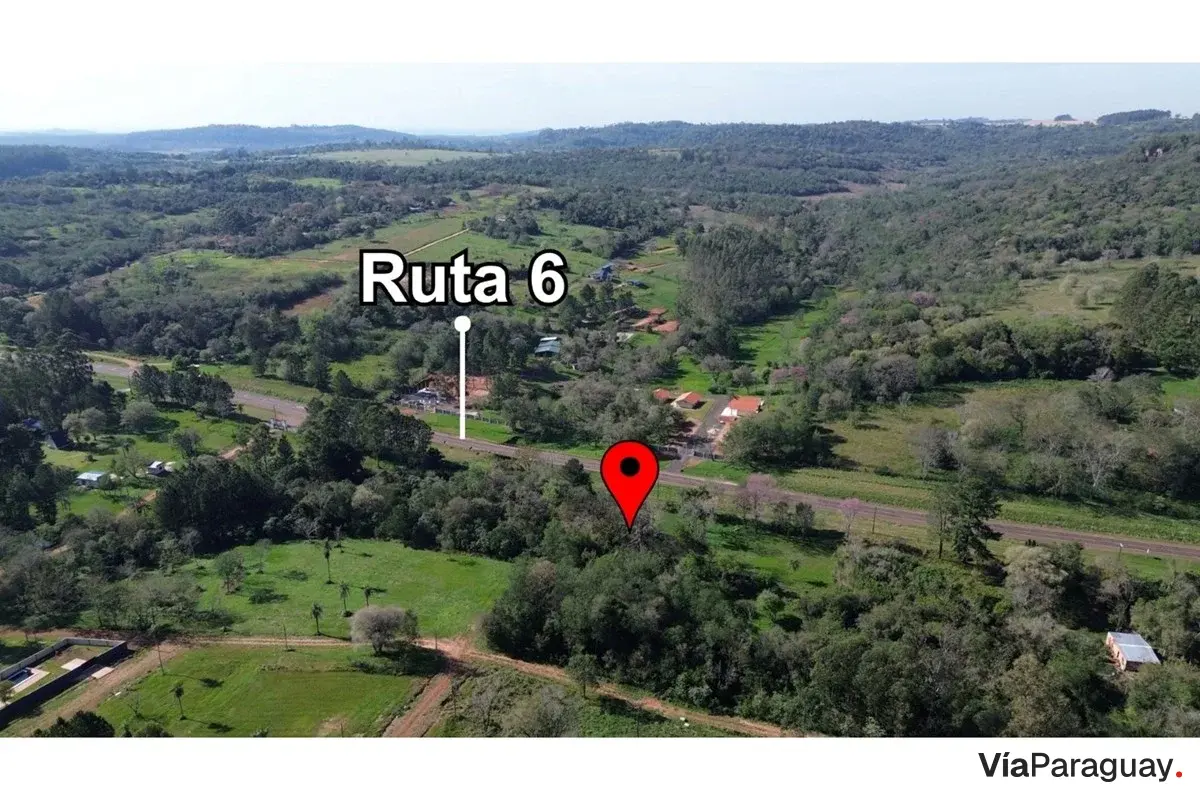 Land for sale on Ruta Sexta in Trinidad, Itapúa