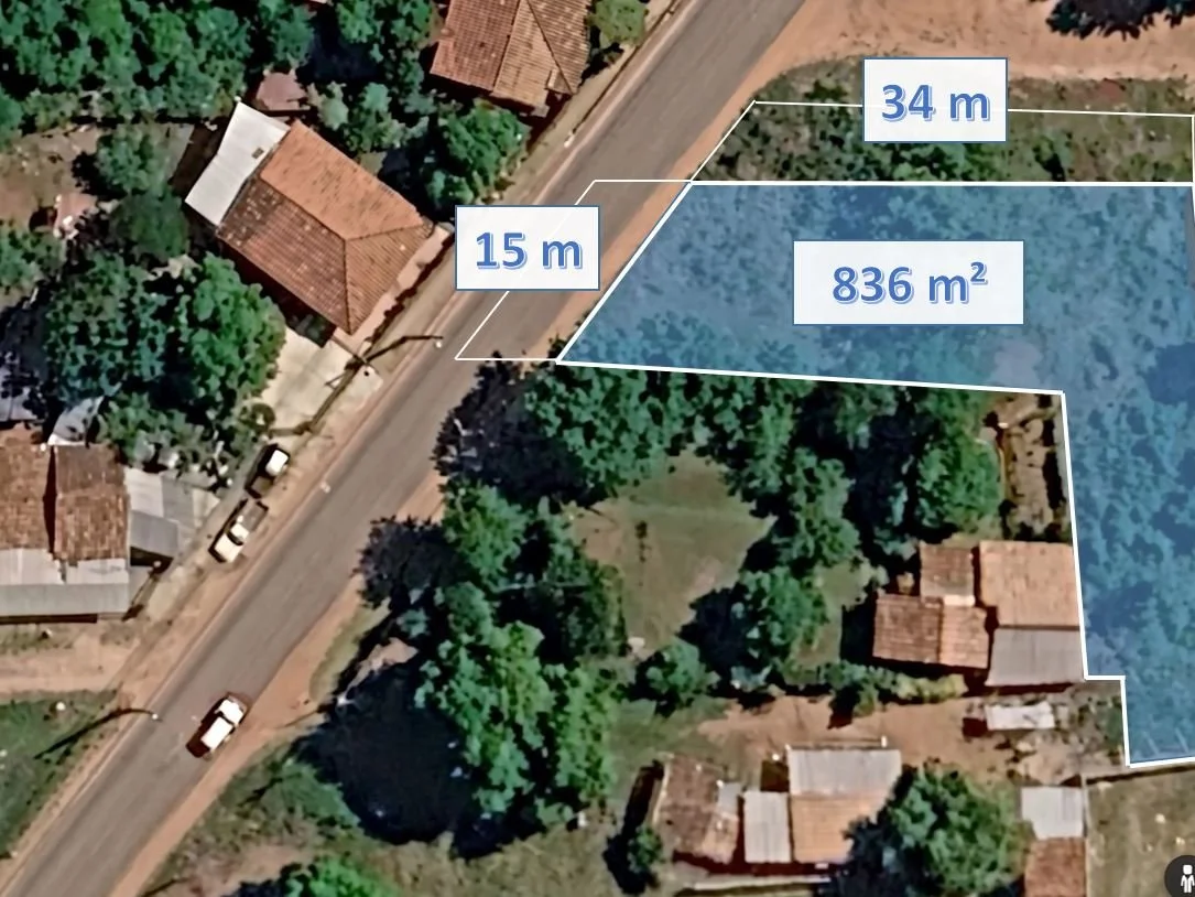 Terreno de esquina com 836 m² em Mbocayaty del Sur, Itauguá
