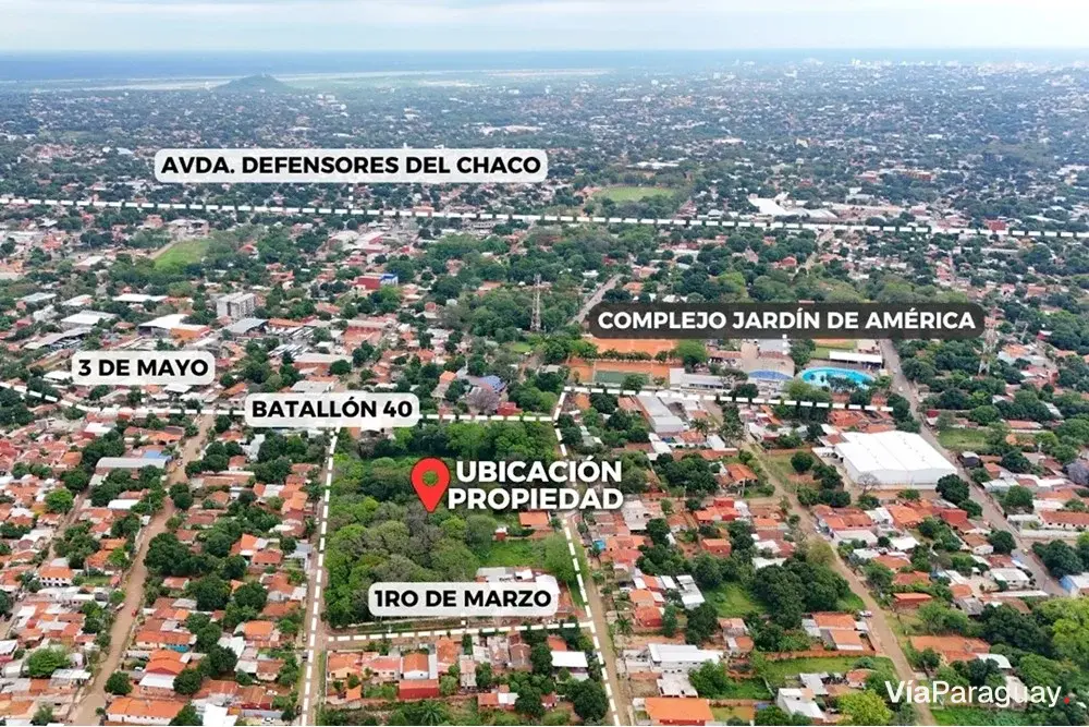 Urban land for sale in Villa Elisa, Central