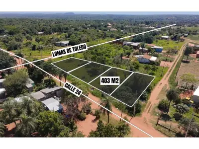 Terrenos en venta en Aldana Cañada, Capiatá