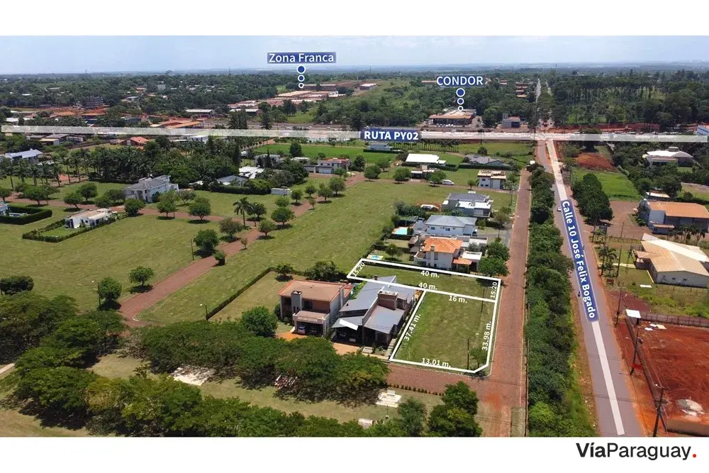 Land for sale in Ayres del Este, Ciudad del Este