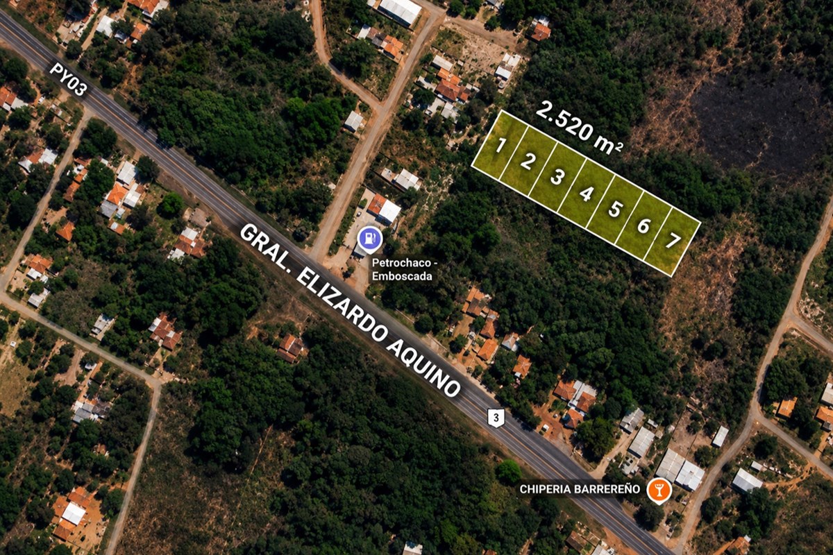 Land for sale in Emboscada, Cordillera