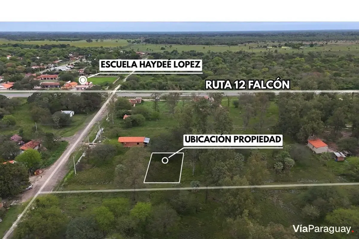 Terrenos en venta en Falcón, Presidente Hayes