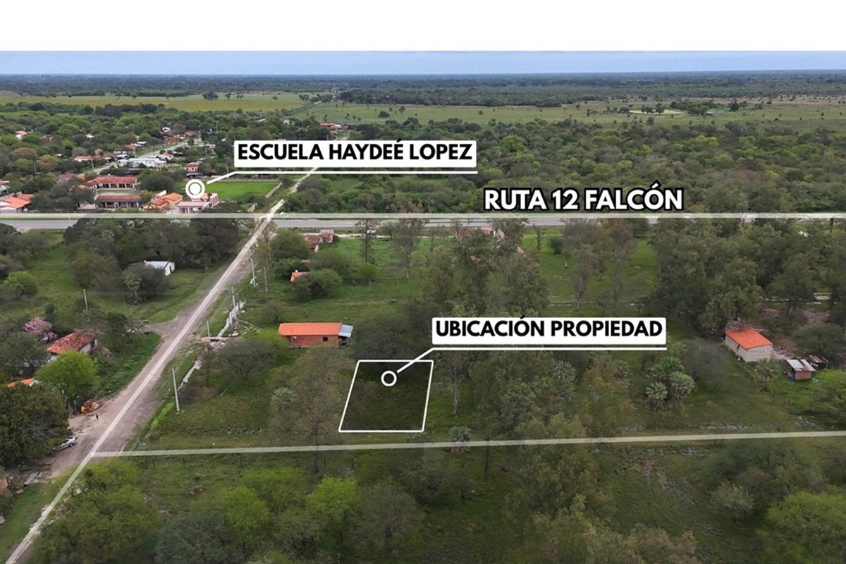 Terrenos à venda em Falcón, Presidente Hayes