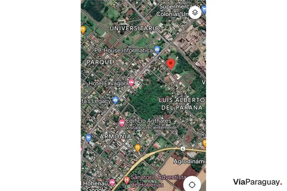 Terrenos à venda em Hohenau, Itapúa