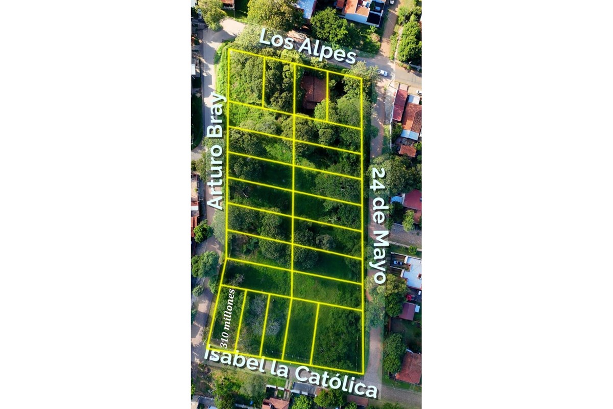 Land for sale in Lambaré, Puerto Pabla area