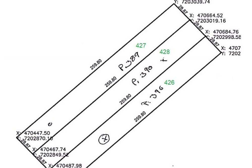Land for sale in San Bernardino, Cordillera