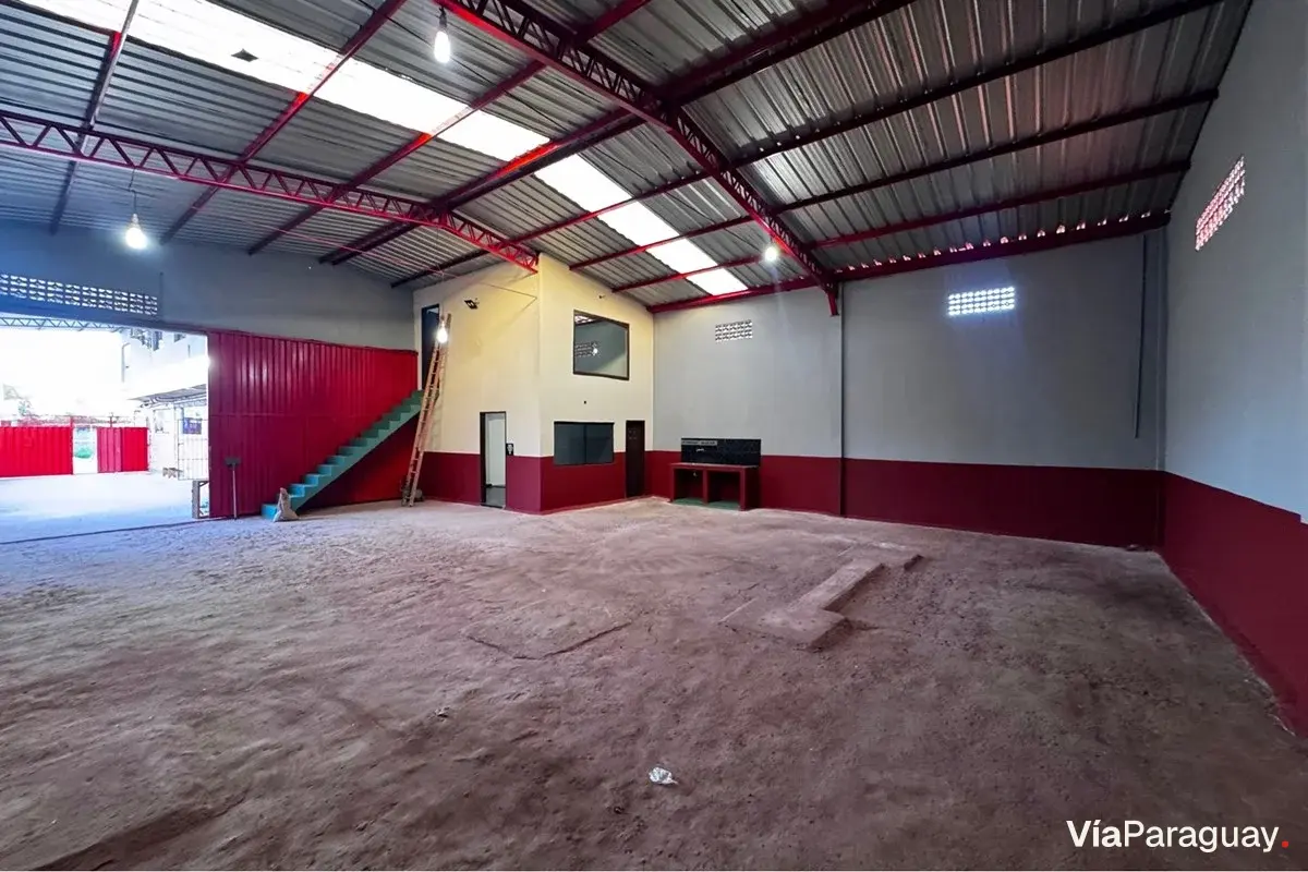 Tinglado comercial/industrial en alquiler en Limpio, Central