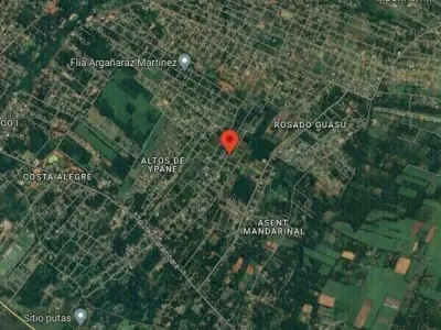 Tres terrenos de 1.080 m² en venta en Ypané, Costa Alegre