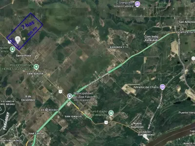 7-Hectare Land Plot on Ruta 12 in José Falcón 1