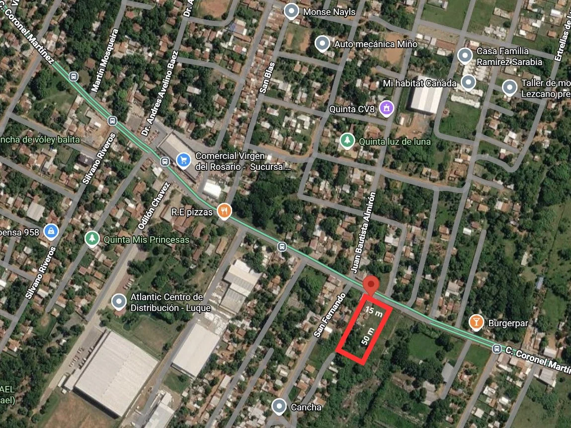 Terreno Comercial de 750 m² em Cañada San Rafael, Luque