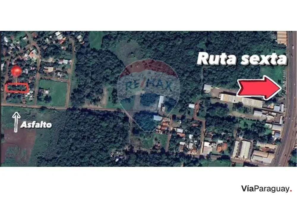 Land for sale in the Chaipé neighborhood, Encarnación