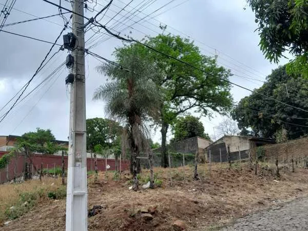 Terreno en esquina, en zona alta, en Lambaré – 360 m²