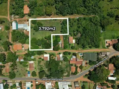10 adjoining lots for sale in Luque, Costa Sosa – 3,792 m² total 2
