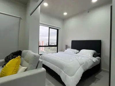 Apartamento Studio Mobiliado para Alugar em Campo Grande, Luque 2