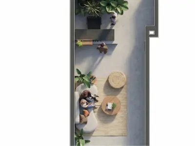 Apartamento à venda na planta em San Blas, Mariano Roque Alonso 3