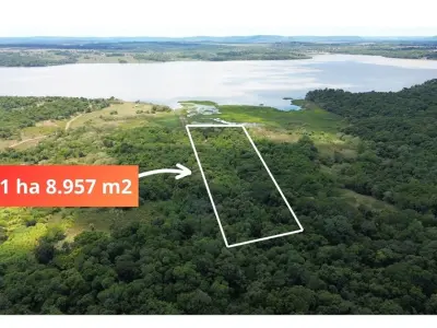 Campo com costa de rio à venda em Cambyretá, Itapúa 4