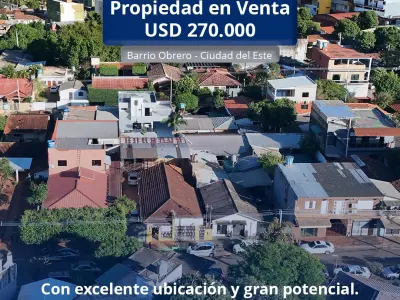 Casa no Barrio Obrero, Ciudad del Este — 420 m² de terreno 3