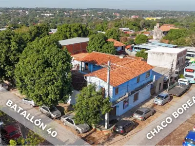 House for sale on corner with commercial space in Villa Elisa 3
