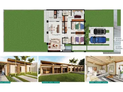 Casa en venta en Terra Viva Residencias, Maramburé 3