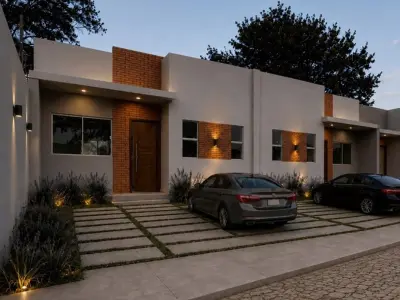 Casa moderna en venta en Luque, barrio Mora Kue 3