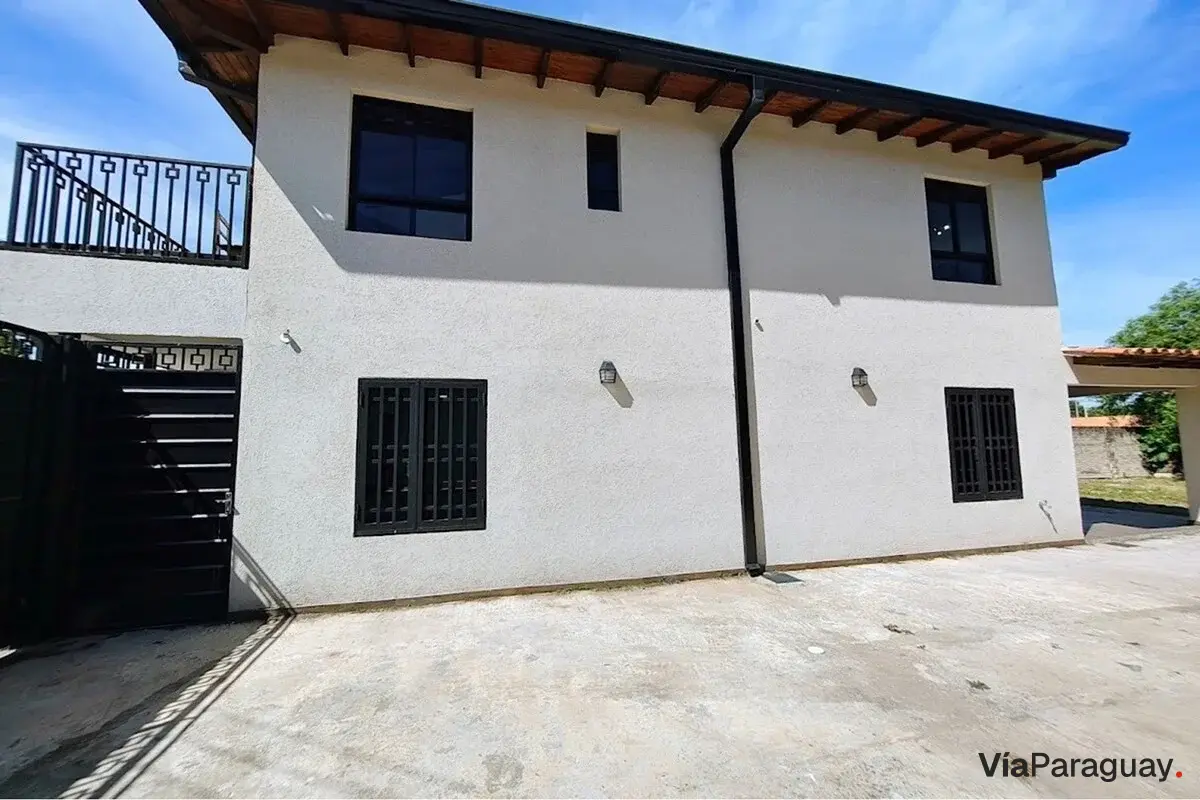 Brand-new 3-bedroom house for sale in downtown Limpio — two stories and a large yard