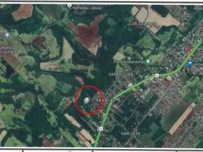 Cinco lotes en venta en Hohenau, barrio San José 3