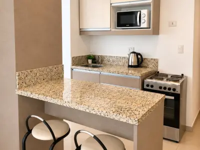 One-bedroom apartment for temporary rent in Barrio Jara 4