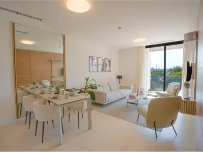 Departamento 1 dormitorio en venta en Alzara Plaza, Ycuá Satí 3