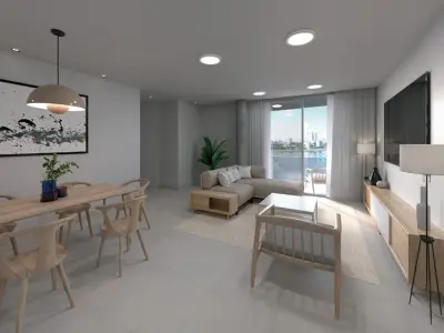 Departamento 1 dormitorio en venta en Paseo Mboi Kaẽ, Encarnación 2