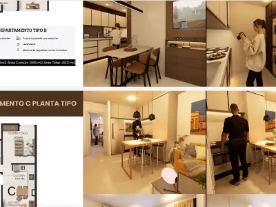 Departamento 2 dormitorios en venta en Ñemby 4