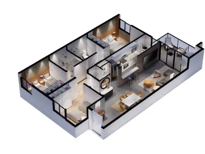 3-bedroom apartment for sale at Sol City, Las Lomas 3