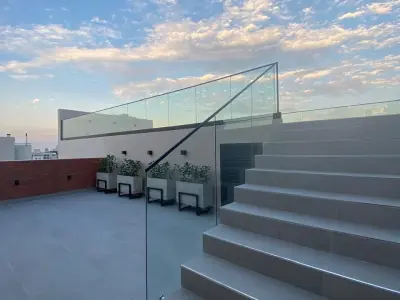 Brand-New 1-Bedroom and Study Apartment for Rent in Recoleta 2