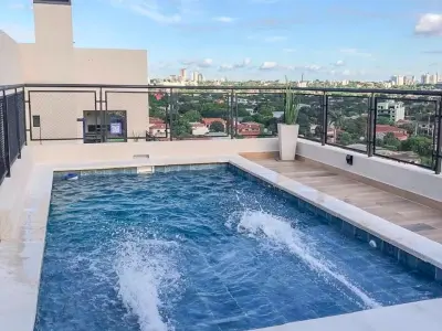 Apartamento novo em Campo Grande, Luque, com piscina no rooftop 2