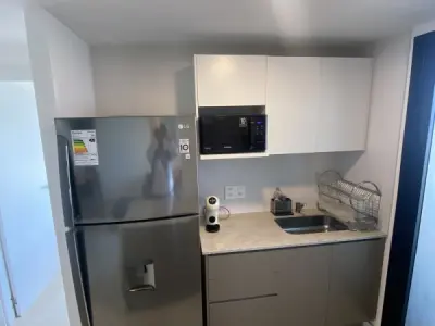 Departamento amoblado en alquiler en Mburucuyá, Asunción — 1 dormitorio 4