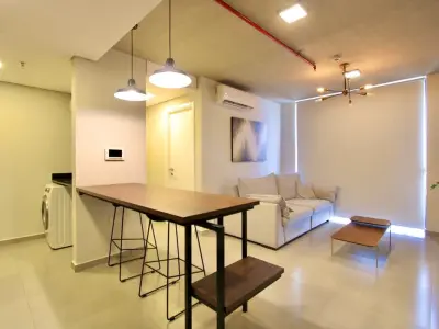 Apartamento mobiliado de 1 dormitório para alugar em Ytay 4