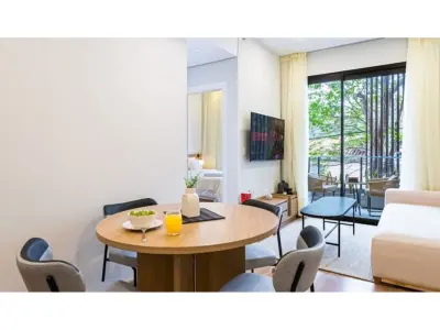 Furnished 1-bedroom apartment for sale in Villa Morra 3