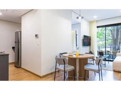 Furnished 1-bedroom apartment for sale in Villa Morra 4