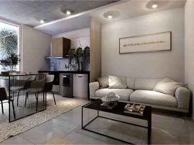 Departamento de 1 dormitorio en venta en Las Lomas 4