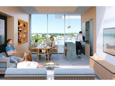 Departamento de 1 dormitorio en venta en Mariscal López 4