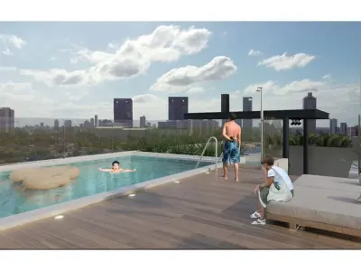 Departamento de 1 dormitorio en venta en Ycuá Satí 2