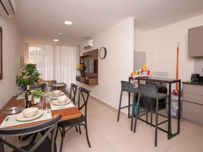 Apartamento de 1 quarto em Villa Morra com varanda e churrasqueira 4
