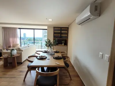 Apartamento com 2 suítes no Edifício Albor, na Molas López 4