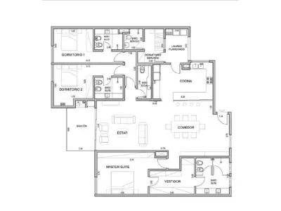 Apartamento de 3 quartos à venda em Las Lomas 4