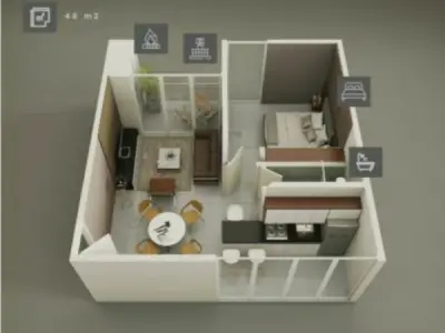 Apartment for rent at Green Paraná Concept, Ciudad del Este 2