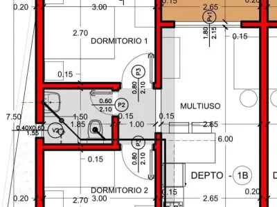 Departamento en venta con 2 dormitorios Mariano Roque Alonso 2