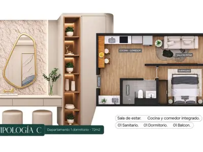 Apartamento à venda de 1 dormitório em Ciudad del Este 4