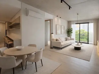 Departamento en venta de 1 dormitorio en Ycuá Satí 2